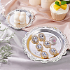 2Pcs 2 Styles Iron Jewelry Plate DJEW-PH0001-57-4