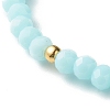 Glass Beads Stretch Bracelets Sets BJEW-JB06575-03-12