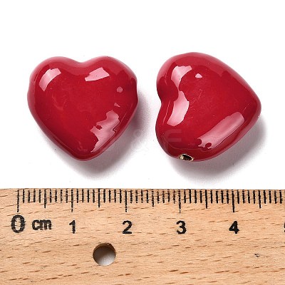 Brass Enamel Pendants KK-M324-08B-G02-1
