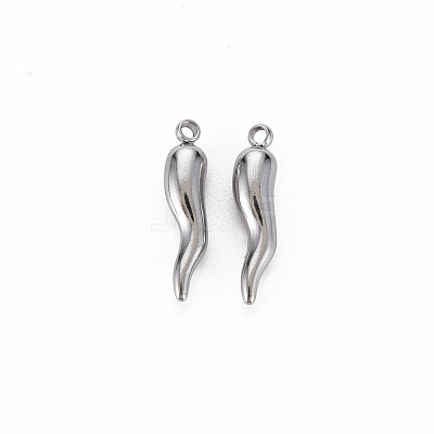 Non-Tarnish 304 Stainless Steel Charms STAS-N097-105P-NR-1