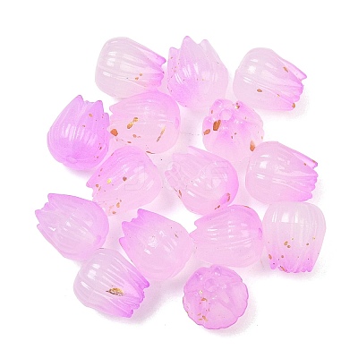 Opaque Acrylic Beads OACR-G054-04D-1