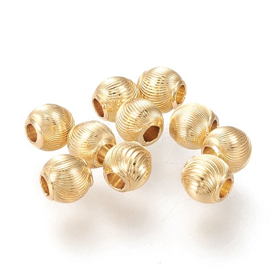 Brass Beads KK-M213-02A-G-1