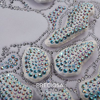 Preciosa® Crystal Hotfix Flatback Stones Y-PRC-HSS16-50005-1
