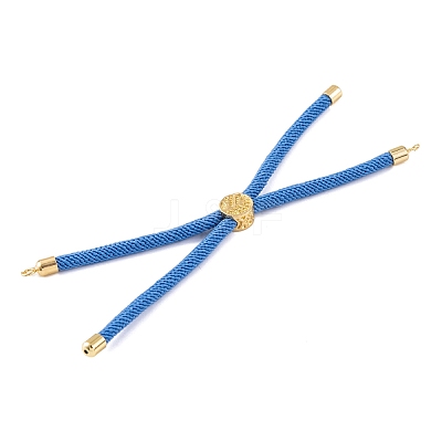 Nylon Cords Bracelet Makings Fit for Connector Charms AJEW-P116-01G-26-1