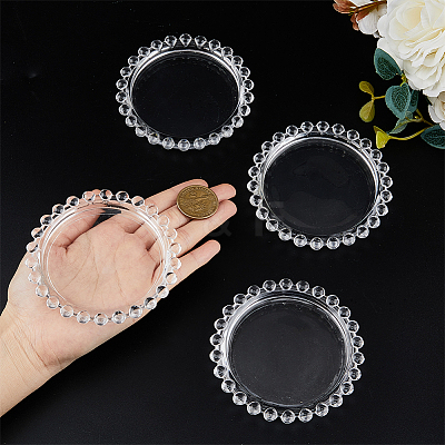 Glass Candle Holder AJEW-WH0314-226-1