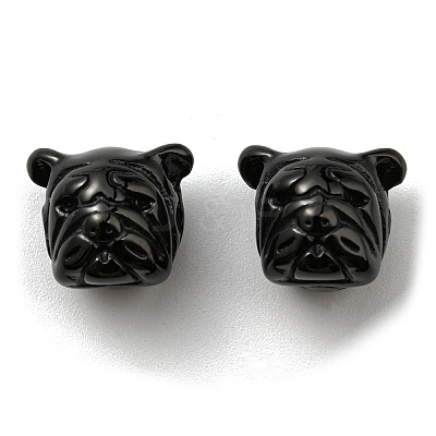 Ion Plating(IP) 304 Stainless Steel Puppy Beads STAS-K152-01B-1