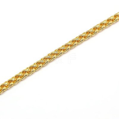 304 Stainless Steel Wheat Chain Necklace Making STAS-A028-N005G-1