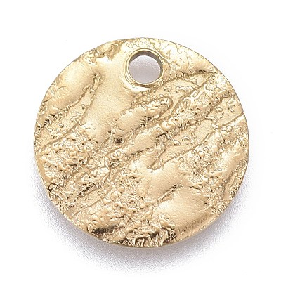 Ion Plating(IP) 304 Stainless Steel Charms STAS-M228-C02-G-1