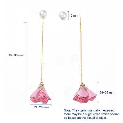 Stud Earrings EJEW-JE03870-1