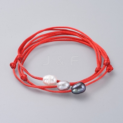 Nylon Thread Bracelets BJEW-JB04718-1