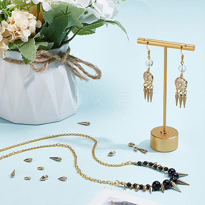 120Pcs 4 Style Brass Pendants KK-AR0004-07-1