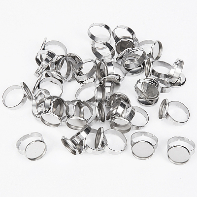 DIY Finger Rings Making Kits DIY-UN0001-15P-1