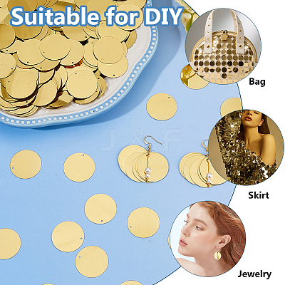 144G PVC Sequins Pendants PVC-DC0001-02B-1