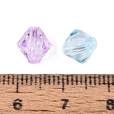 Transparent Acrylic Beads TACR-Q013-01B-M-1