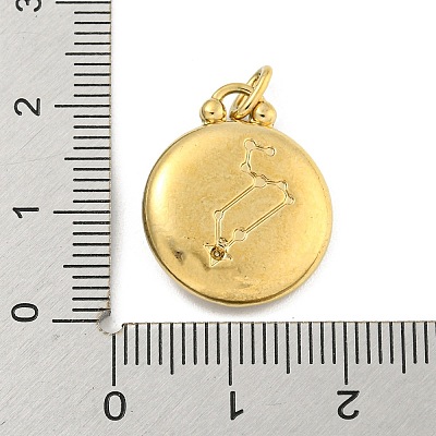 304 Stainless Steel Pendants Rhinestone Settings LS-STAS-O009-01E-G-1
