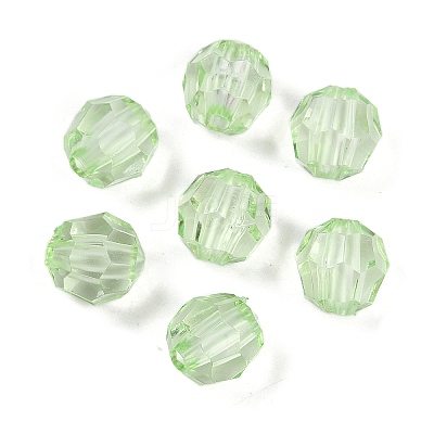 Transparent Acrylic Beads OACR-Q015-02H-1