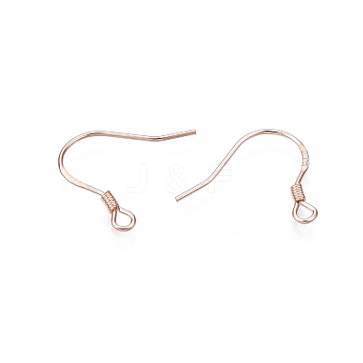 925 Sterling Silver Earring Hooks STER-N016-32RG-1