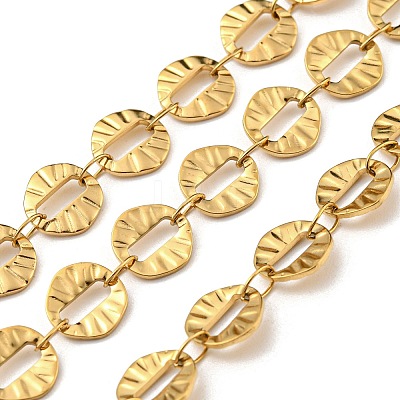 Ion Plating(IP) 304 Stainless Steel Flat Round Chains CHS-E031-03G-1