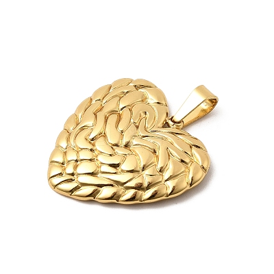 304 Stainless Steel Pendants STAS-C163-04C-G-1