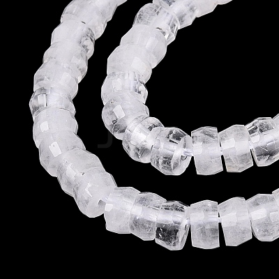 Natural Quartz Crystal Beads Strands G-Q606-46A-18-1