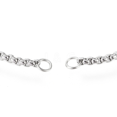 Adjustable 304 Stainless Steel Slider Bracelet/Bolo Bracelets Making STAS-I153-03P-03-1