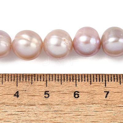 Natural Cultured Freshwater Pearl Beads Strands PEAR-I007-07U-01C-1