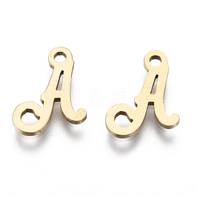 201 Stainless Steel Charms STAS-T044-217G-1