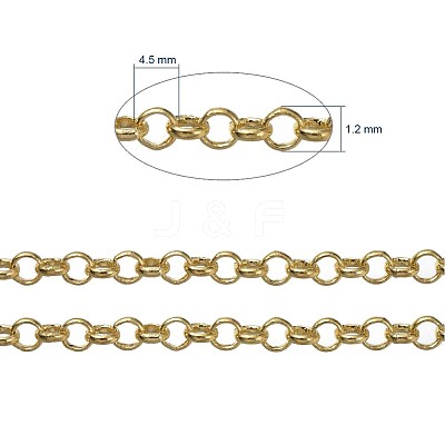 Brass Rolo Chains CHC-S008-002A-G-1