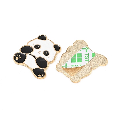 Animal Alloy Enamel Cabochons AL-CBA1A6F-01KCG-C-1