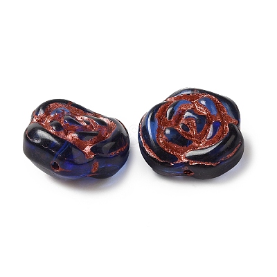 Transparent Lampwork Beads LAMP-P065-01A-03-1