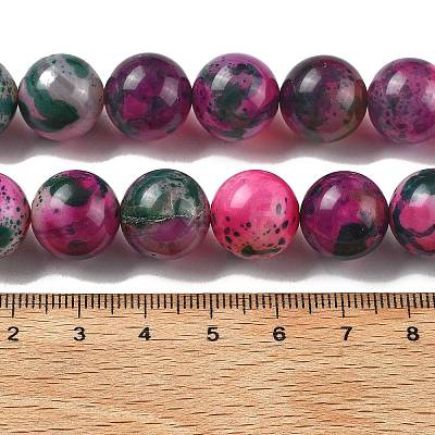Natural Multi-Color Agate Beads Strands G-A261-B15-14mm-1