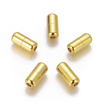 Brass Capsule Lace Lock Buckles KK-WH0033-32G-1