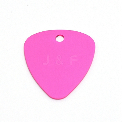 Aluminum Blank Pendants ALUM-WH0164-89D-1