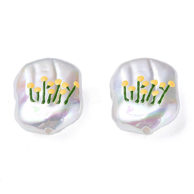 ABS Plastic Imitation Pearl Beads KY-N015-169-1
