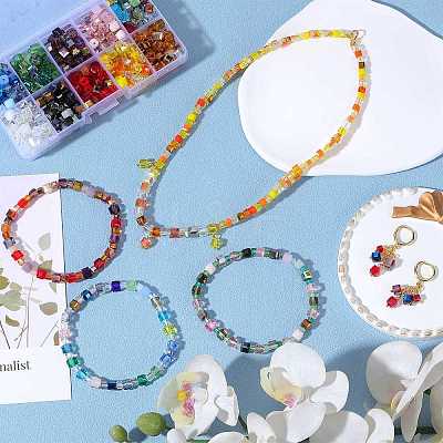 2 Bags Imitation Artificial Crystal Glass Beads GLAA-SZ0001-95C-06-1