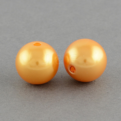 ABS Plastic Imitation Pearl Round Beads SACR-S074-20mm-A56-1