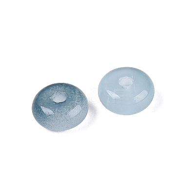 Baking Paint Imitation Jade Glass Beads GL-N006-01A-15-1
