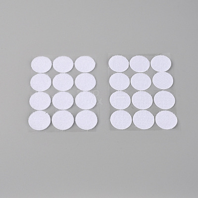 Flat Round Coins Hook and Loop Self Adhesive PJ-TAC0003-02A-1