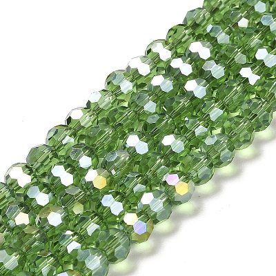 Transparent Glass Beads EGLA-A035-T8mm-B11-1