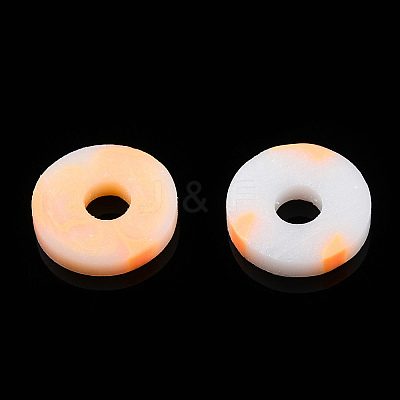 Handmade Polymer Clay Beads CLAY-YW-6.0mm-A13-1
