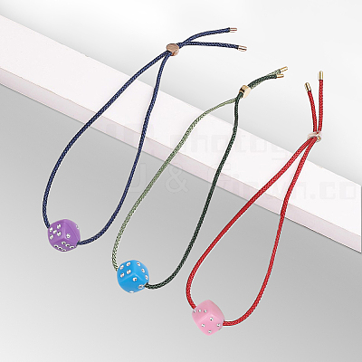 Plating Acrylic Beads X-PACR-T006-09-1