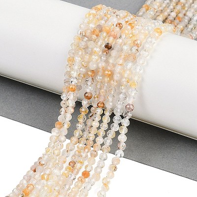Natural Topaz Beads Strands G-RM250104-C2-1