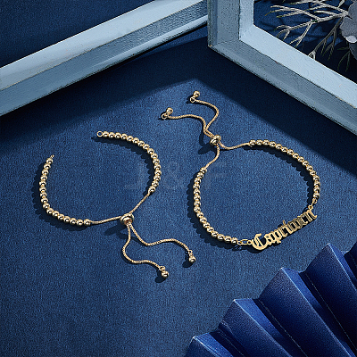 6Pcs Brass Chain Link Bracelet Making TWIR-UN0001-63-1