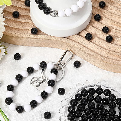 Opaque Acrylic Beads MACR-SP0001-85E-1