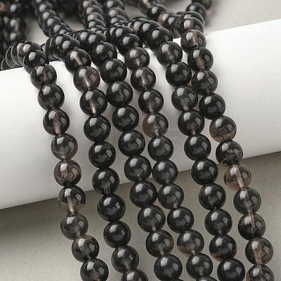 Natural Ice Obsidian Beads Strands X-G-P590-A03-8mm-02-1