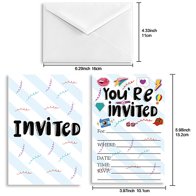 Invitation Cards DIY-SD0001-05I-1