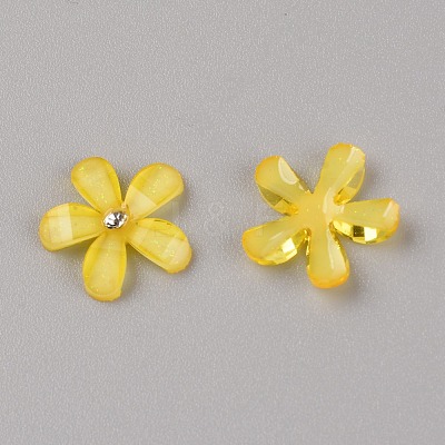 Resin Cabochons RESI-WH0014-47A-1