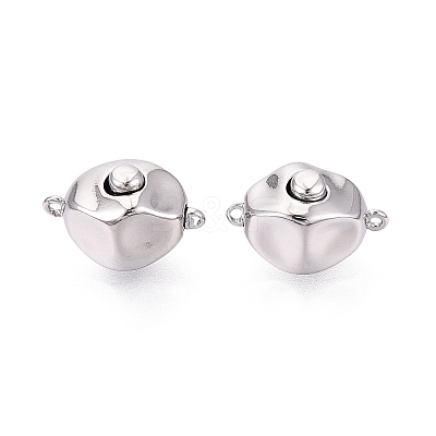 Brass Box Clasps KK-Q074-11P-1