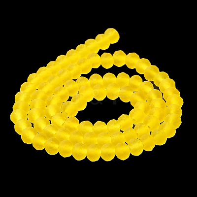 Transparent Glass Beads Strands LS-EGLA-A034-T2mm-MD17-1