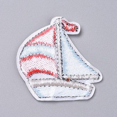 Computerized Embroidery Cloth Iron on/Sew on Patches DIY-G015-44-1